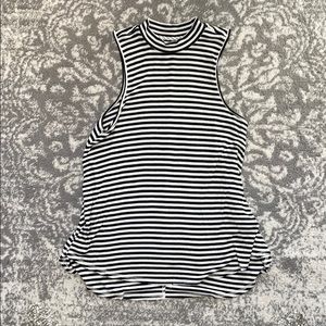 ANTHRO Pure Good Sleeveless Mockneck Tank